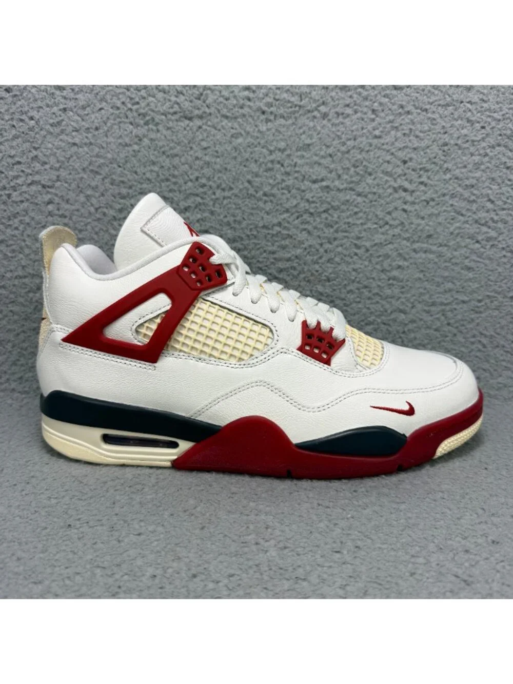 Jordan 4 Brick After Brick Men 10 Shoes White Red Nigel Sylvester Nike Air Retro
